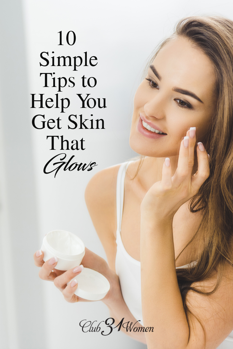 Do you ever feel like the fight for happy skin is a losing battle? Check out this list of things you can do to get that glowing skin you desire! via @Club31Women