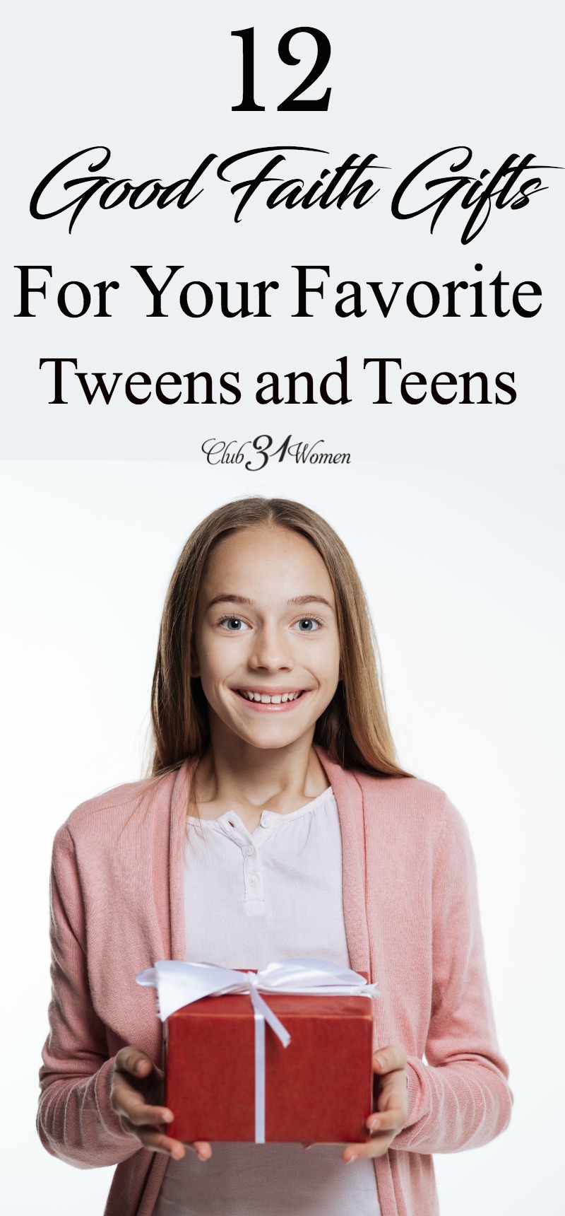 Sometimes we need some good ideas and recommendations on what faith gifts we can bless our tweens and teens with. Here's a list to get you started!