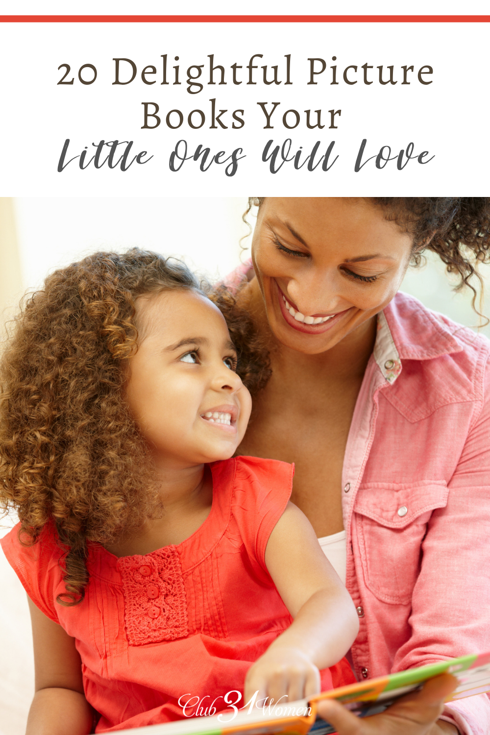 Round up your littles and stack up on these delightful picture books to read together! They are sure to engage your littles! via @Club31Women