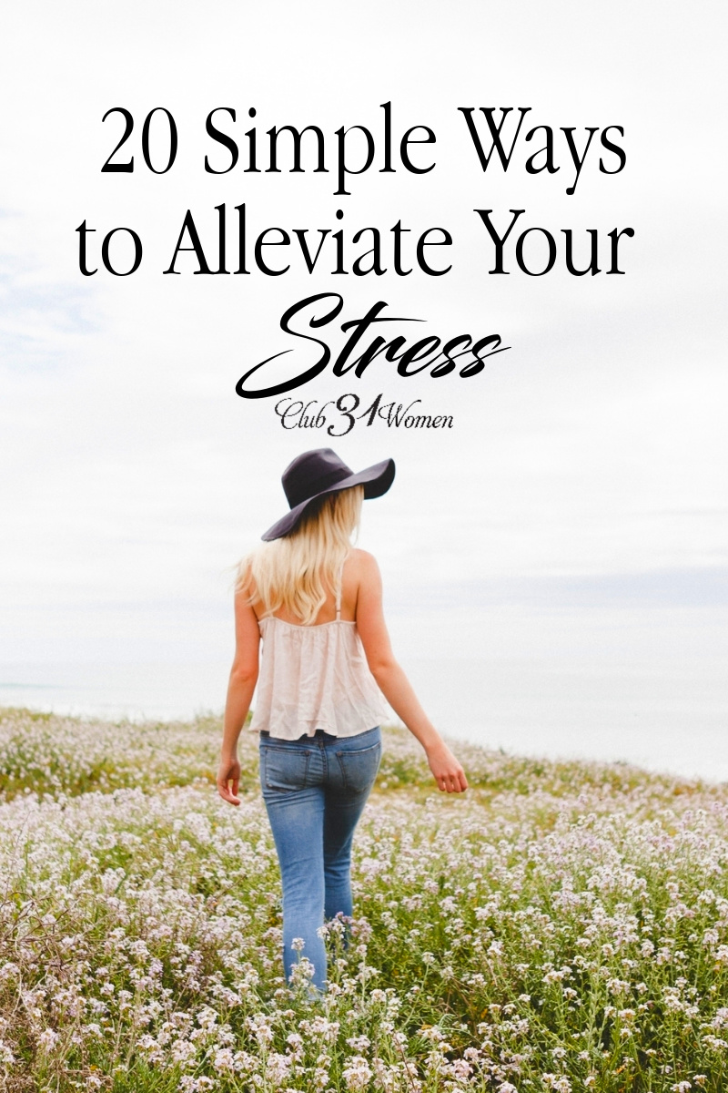 Here are some stress-free methods and attitude changes to help calm and reset your focus on what matters on those days when you feel most overwhelmed. via @Club31Women