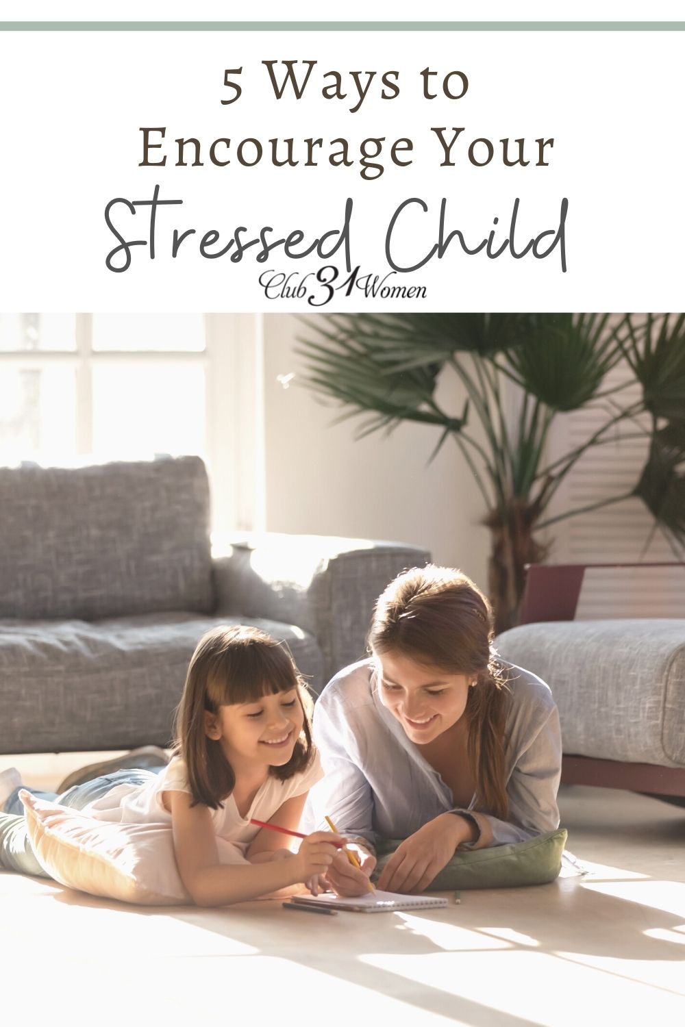 Do you feel helpless when your kid is stressed out? Wish you could do more? Here are five ways you can help your stressed child as a parent.... ~ Club31Women via @Club31Women