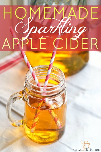 Homemade Sparkling Apple Cider