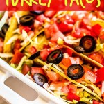 Oven Baked Turkey Tacos