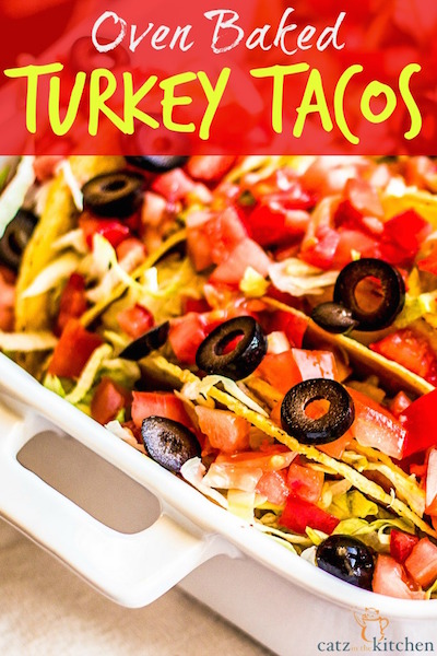 Oven Baked Turkey Tacos