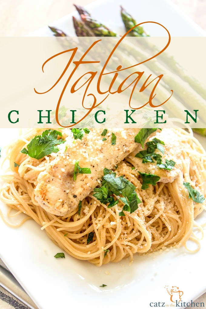 Italian Chicken with Angel Hair Pasta {& The Business of Making Beautiful Things}