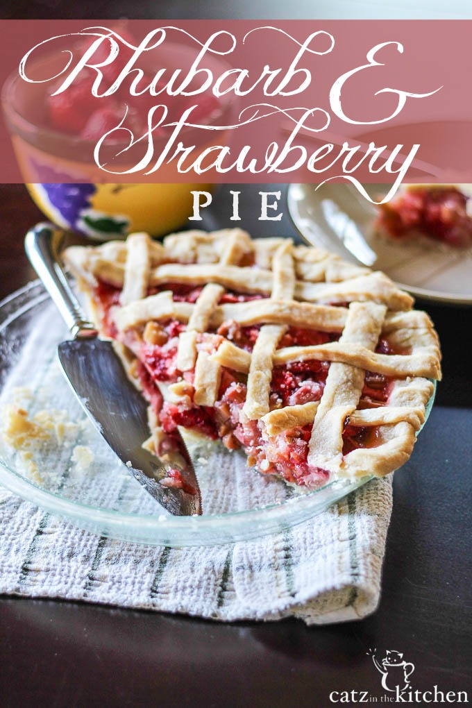 Rhubarb & Strawberry Pie {& How to Be a Light to Those in Need}