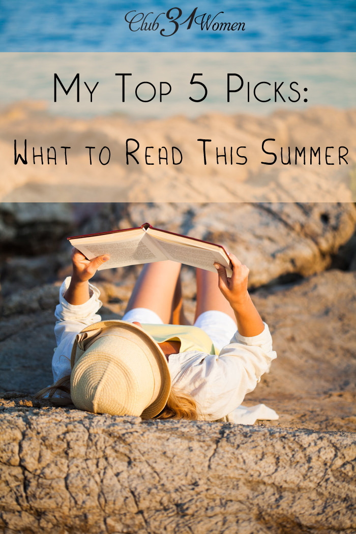 My Top 5 Picks: What to Read This Summer