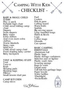 What to Know and Bring If You're Camping With Kids - Page 1