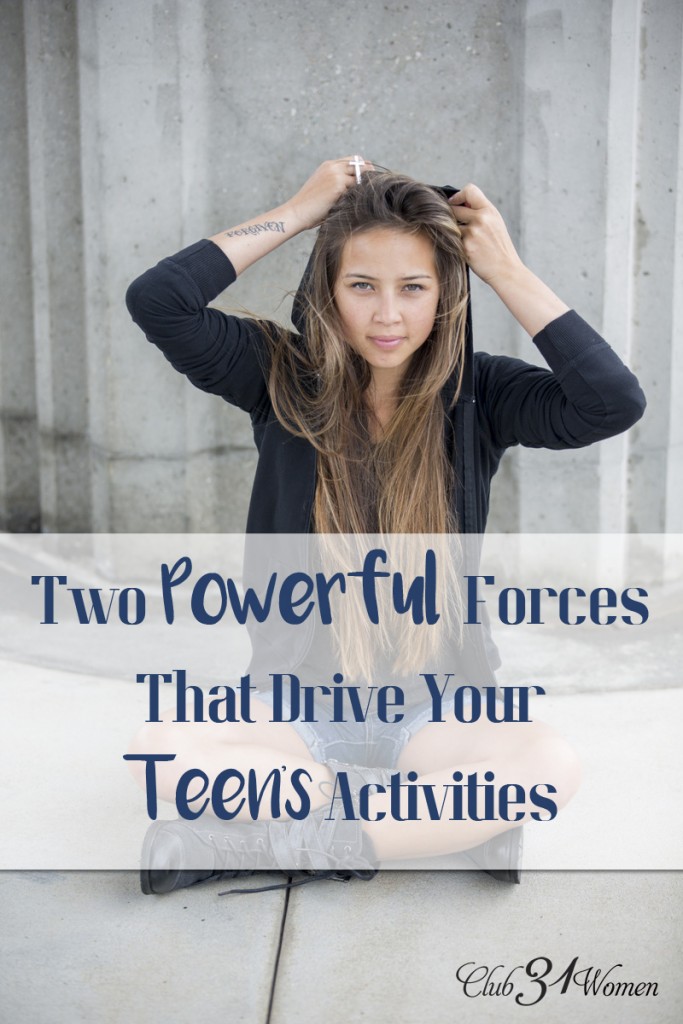 Two Powerful Forces That Drive Your Teen's Activities