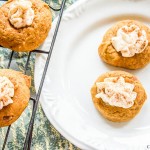 Pumpkin Thumbprints | Catz in the Kitchen | catzinthekitchen.com | #pumpkin #fall #cookies