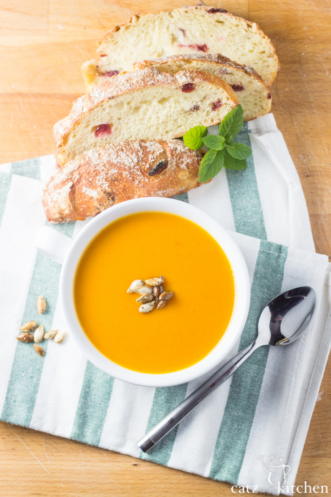 Slow-Cooker Sweet Potato & Butternut Squash Soup