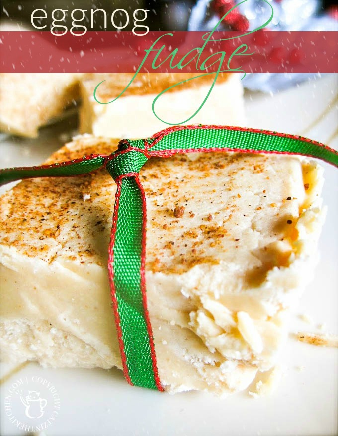 Eggnog Fudge