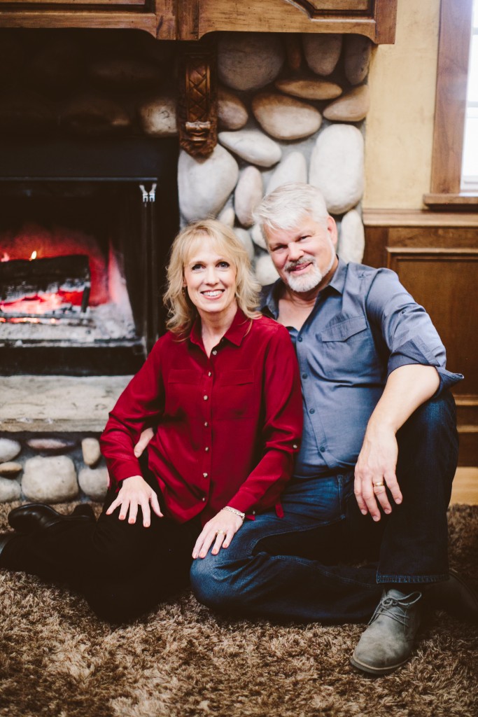 Matthew and Lisa Jacobson in Winter