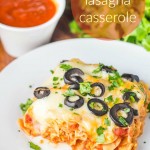 Easy Lasagna Casserole | Club 31 Women | club31women.com | #lasagna #casserole #easy #recipe