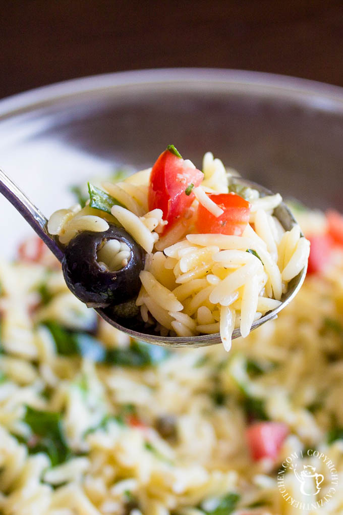 Chilled Orzo Salad-3