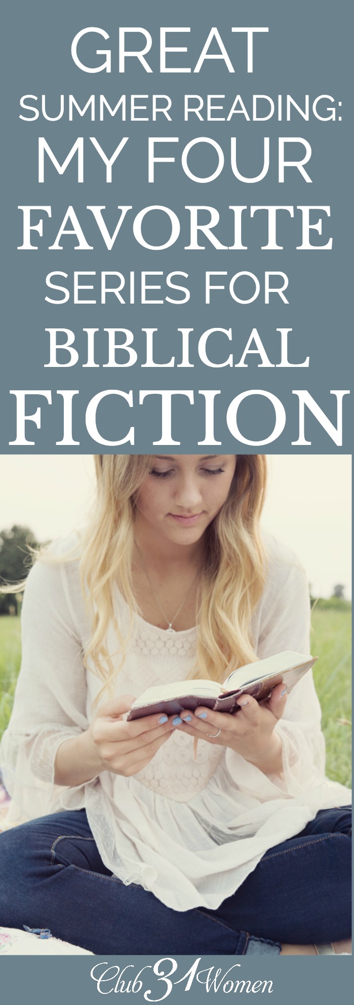 Sometimes engaging in bible stories can become stale or hard to understand. Why not try a fictional version to bring you deeper into the story? Try these! via @Club31Women