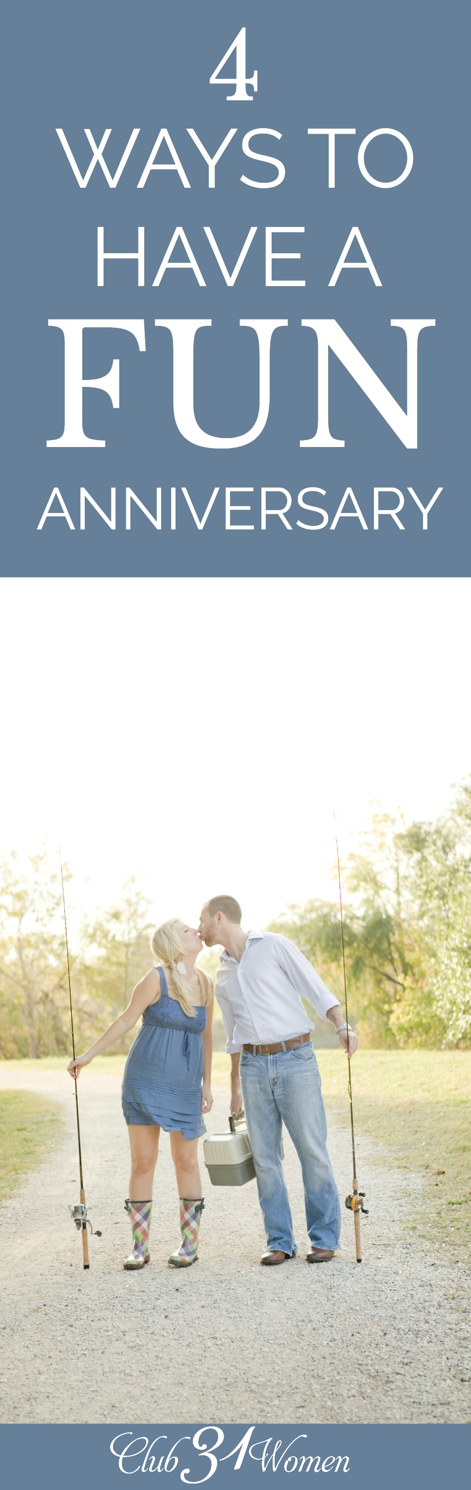 Having a fun anniversary doesn't need to be expensive or complicated. With a little creativity and planning, you can make the next celebration your best yet! via @Club31Women