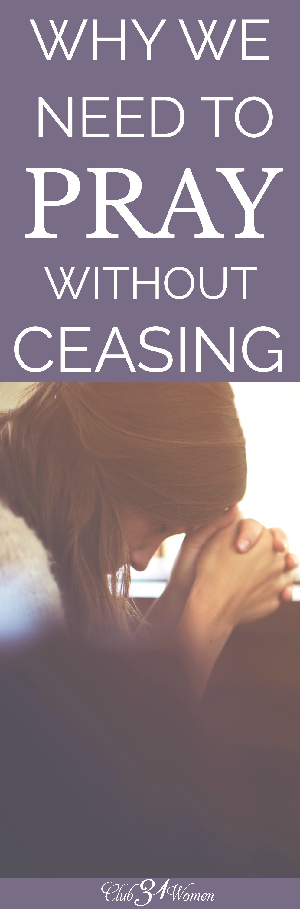 We often forget what God can do when His people pray. Even through the everyday mundane, He wants us to go to Him in prayer and lay our burdens down.  via @Club31Women