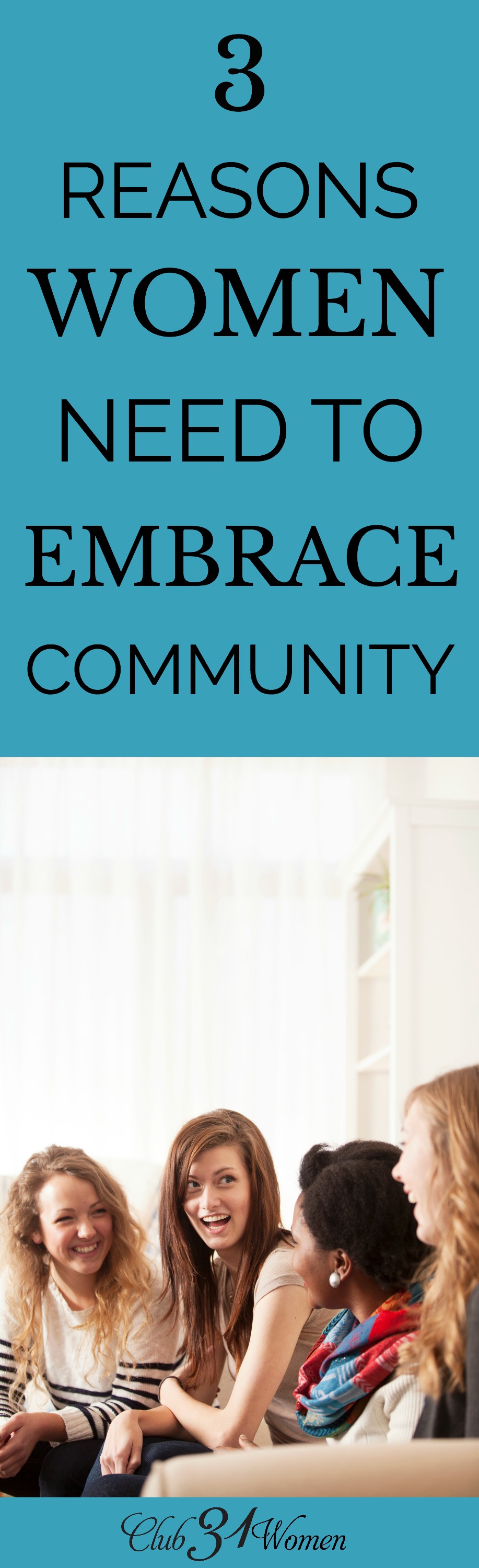 Women need community but what do you do when you've been hurt by community in the past? Is there a way to heal and embrace community again?  via @Club31Women