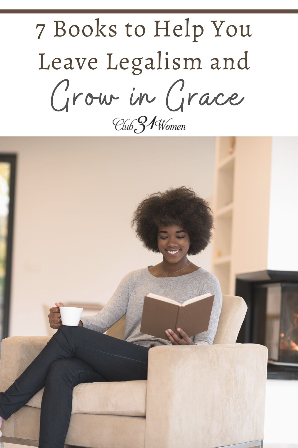 Do you feel trapped by the constant feeling of failure or never measuring up? These 7 books will offer some fresh perspective on the grace of God. via @Club31Women