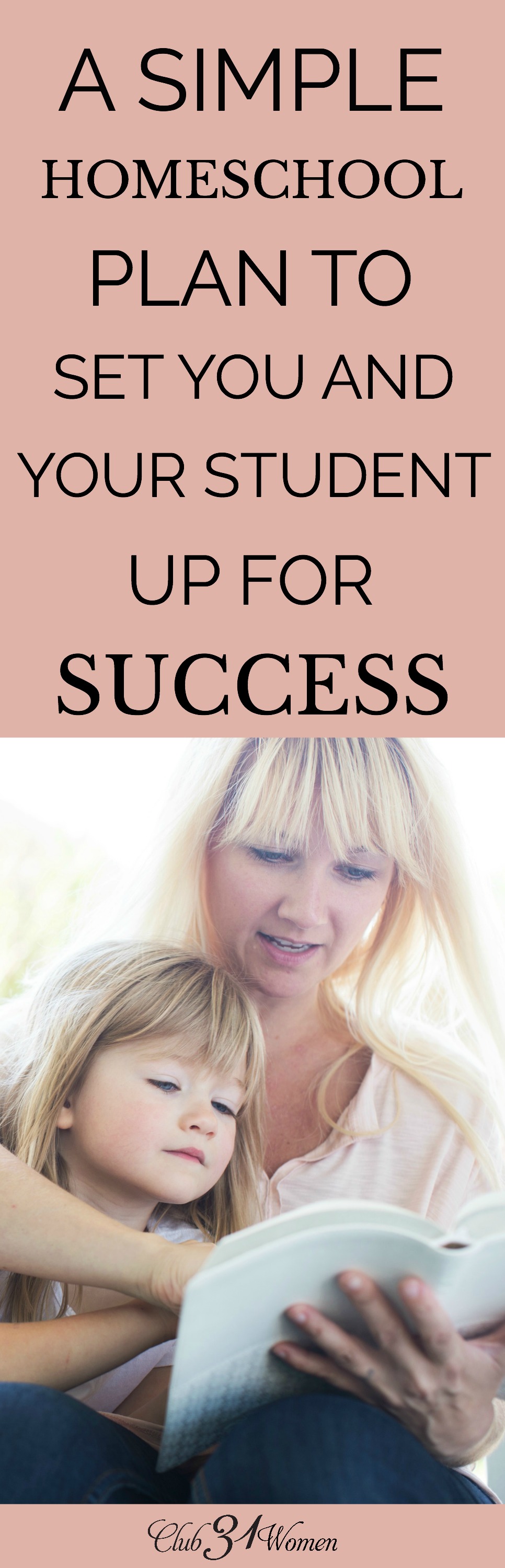 Today I'm going to take you through what a typical homeschool day looks like in our home and offer a few simple tips to help set you up for success! via @Club31Women