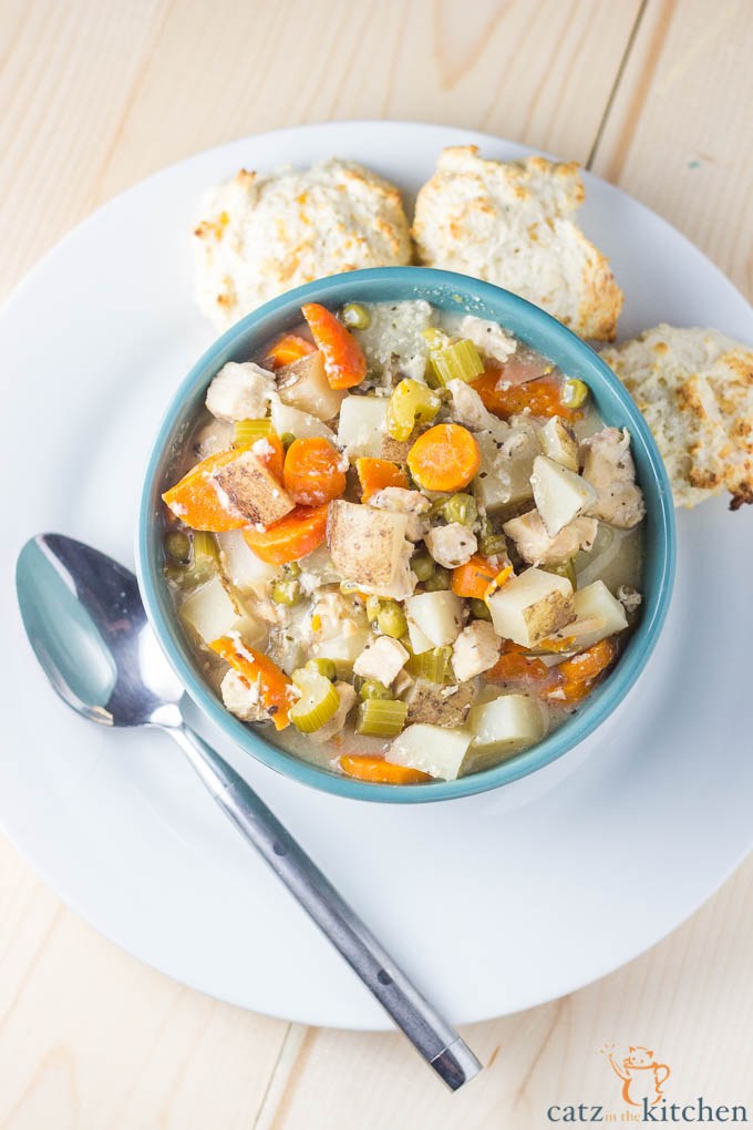 Slow Cooker Creamy Chicken Stew