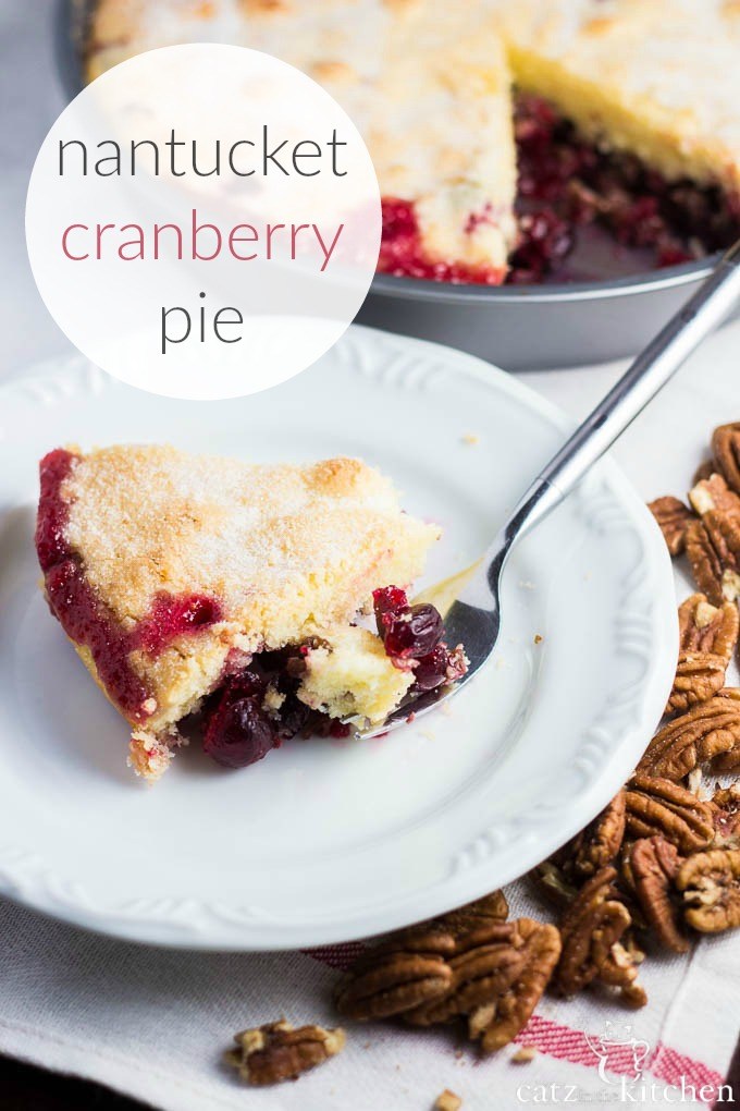 If you're looking for a unique and delicious pie recipe for this holiday season, try baking this Nantucket cranberry pie for your family and guests! via @Club31Women