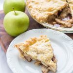 What makes this delicious, crumbly apple pie an Irish apple pie? We can't say for sure, but if this is what being Irish tastes like, we're in!