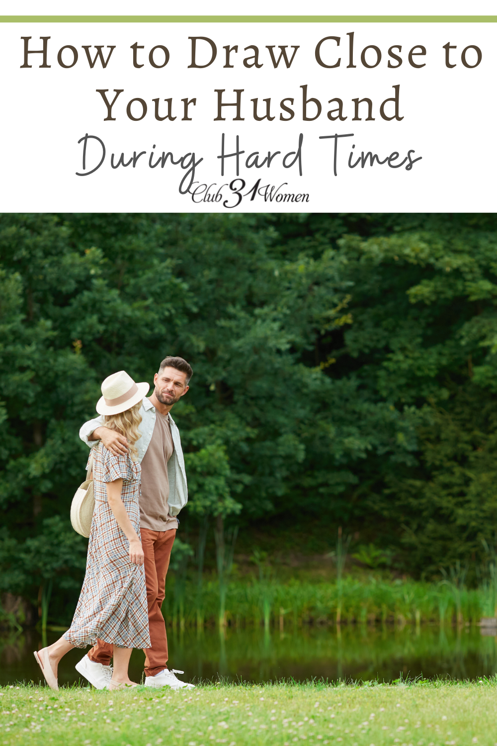 When your marriage faces hard times, withdrawing is not the answer. Instead, draw close to your husband so your marriage will strengthen when under stress. via @Club31Women