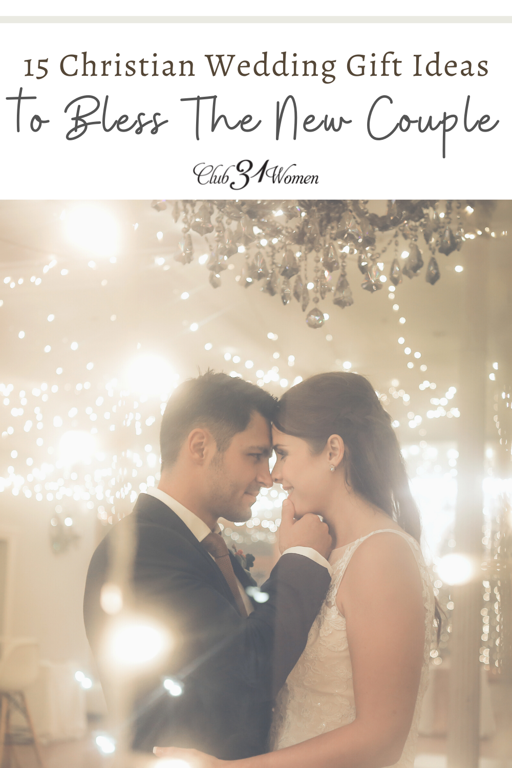 15 Christian Wedding Gift Ideas to Bless The New Couple - Club31Women