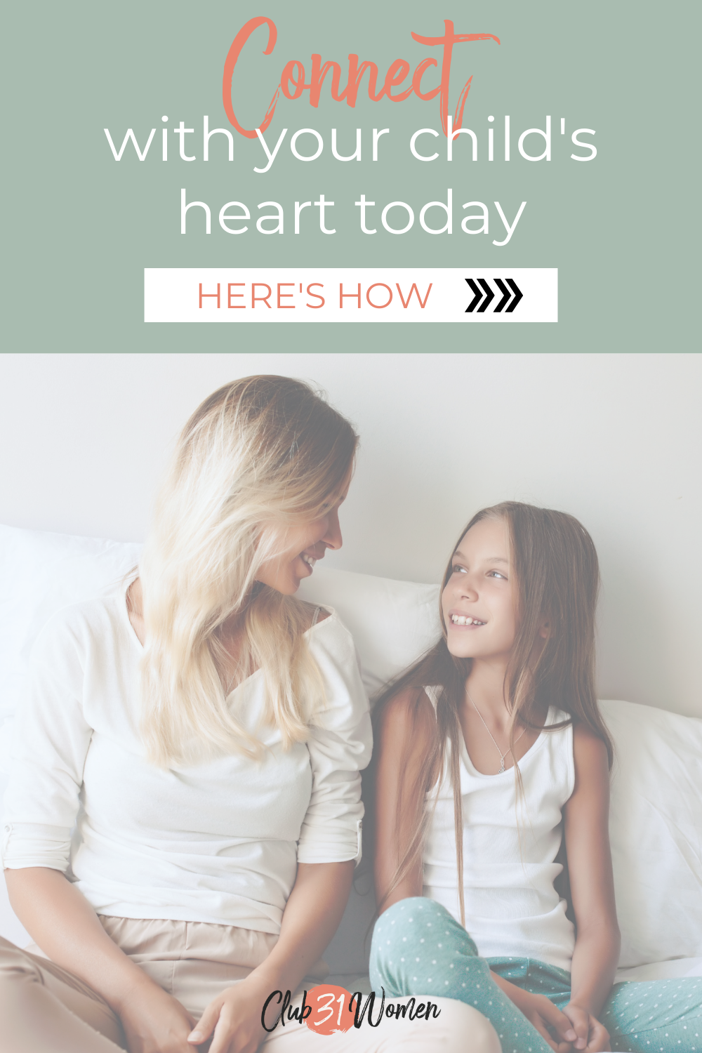 Sometimes our best laid plans just aren't enough to reach the heart of a child who needs more from us. How can we be present for them? via @Club31Women