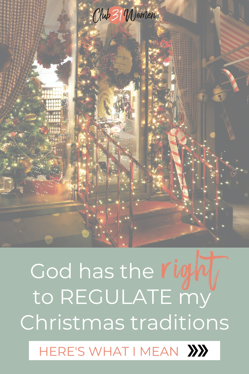 Bringing back a Christ-focused Christmas can be so refreshing and so simple and it really helps us focus our eyes on the season's priority. via @Club31Women
