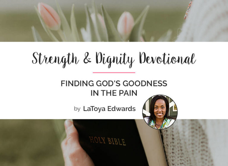 Finding God’s Goodness in the Pain