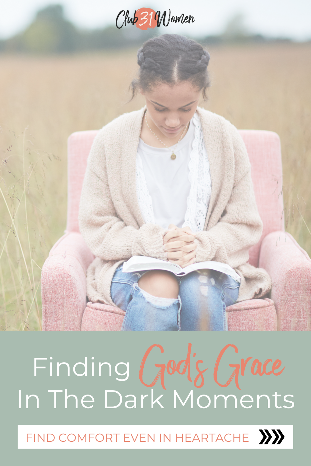 The grace of God is the greatest gift we can ever accept in this world and we don't realize how much we need it until we find ourselves broken. via @Club31Women