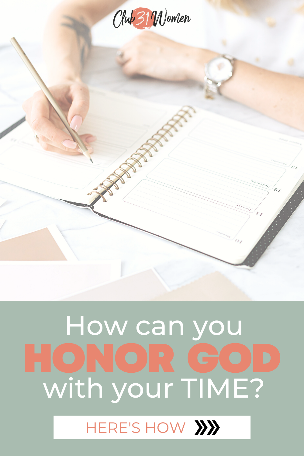 There never seems to be enough time. Perhaps we need to take our lists and priorities to the Lord so He can help us define what's best. via @Club31Women