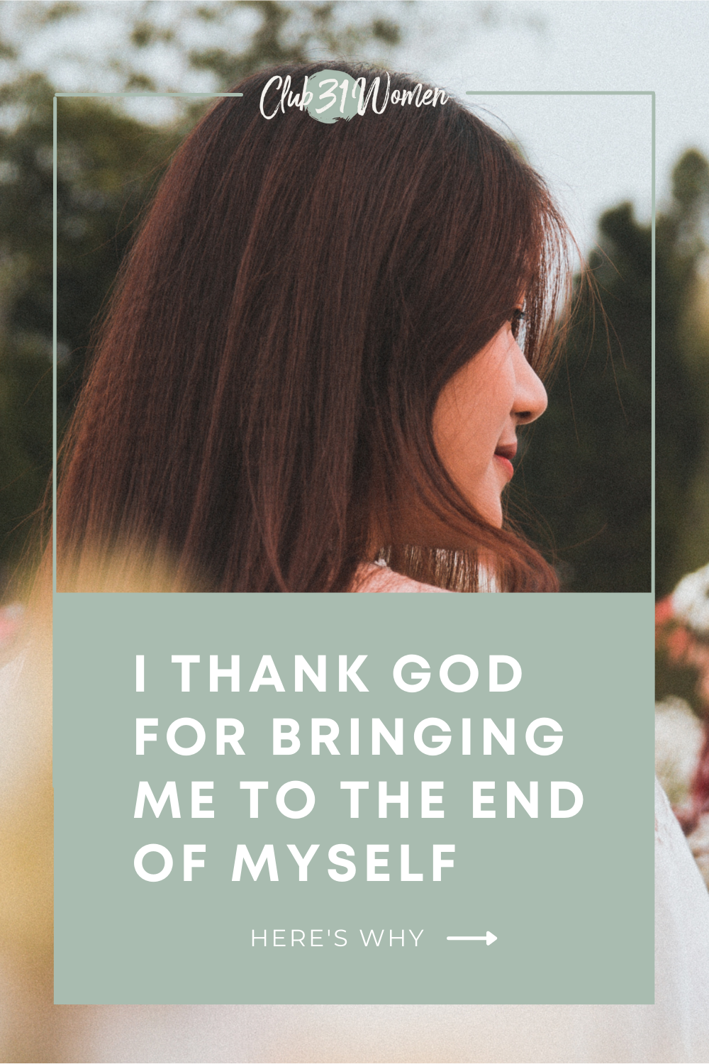 When failure seems to be looming over us, how can we cling to God's truth and grace? How can we know He has us through the heartache? via @Club31Women