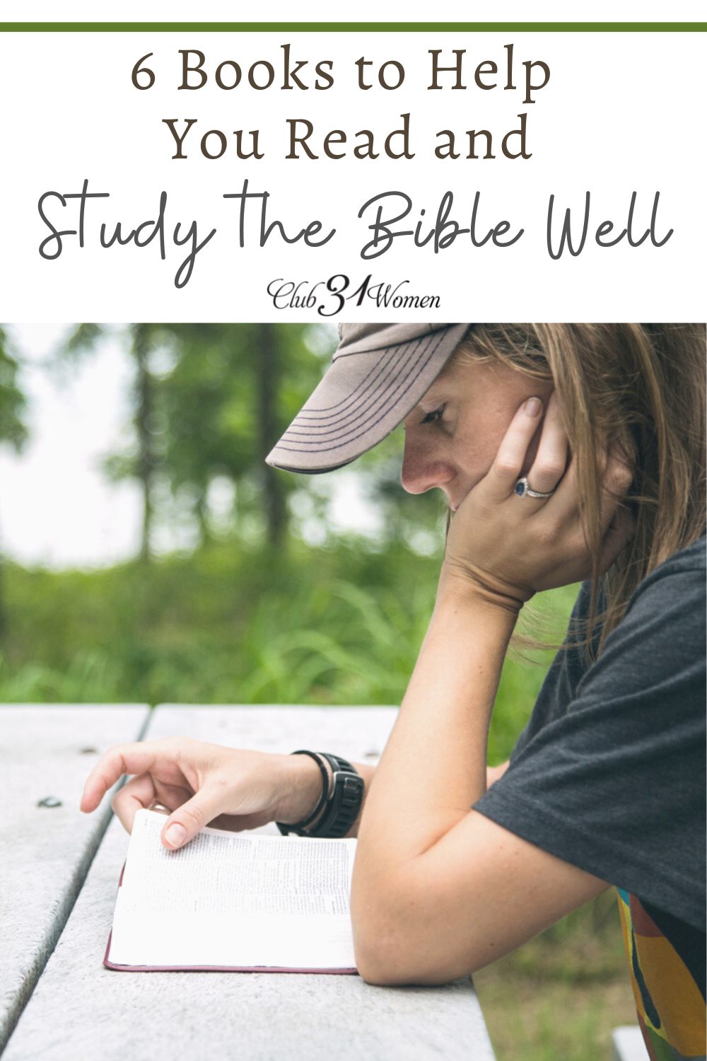 When we learn to study the Bible we can gain a deeper understanding of God and cultivate a meaningful relationship with Him. via @Club31Women