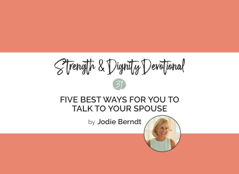 Five Best Ways For You To Talk To Your Spouse