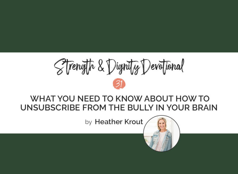 What You Need To Know About How To Unsubscribe From The Bully In Your Brain