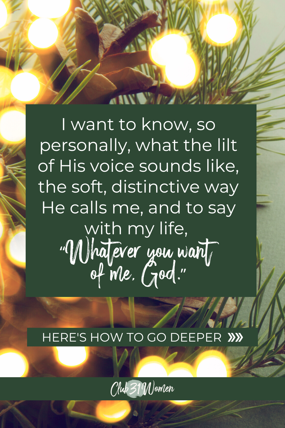 The Sacred Art of Waiting: Navigating Advent with Hope via @Club31Women