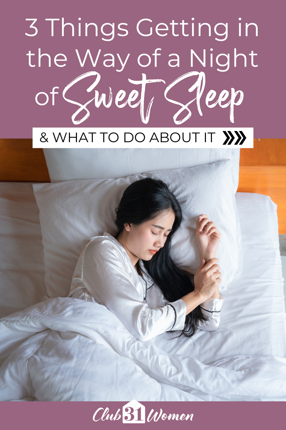 Our bodies were created to need sleep and regular rest. Learn why this is important in the life of a Christian. via @Club31Women