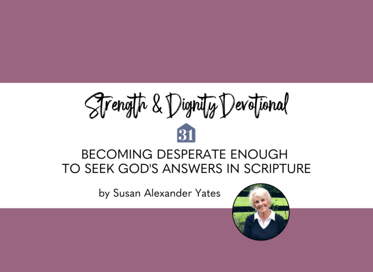 How To Seek The Lord When You’re Feeling Desperate