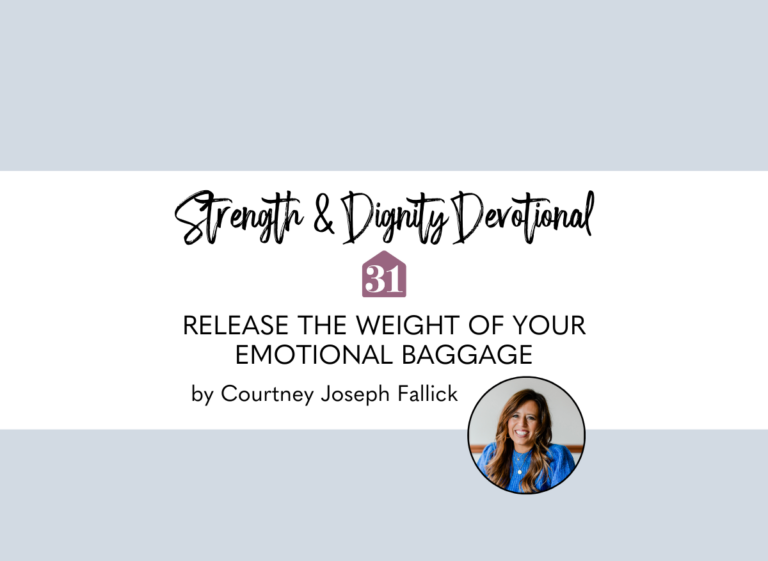 Release the Weight of Your Emotional Baggage