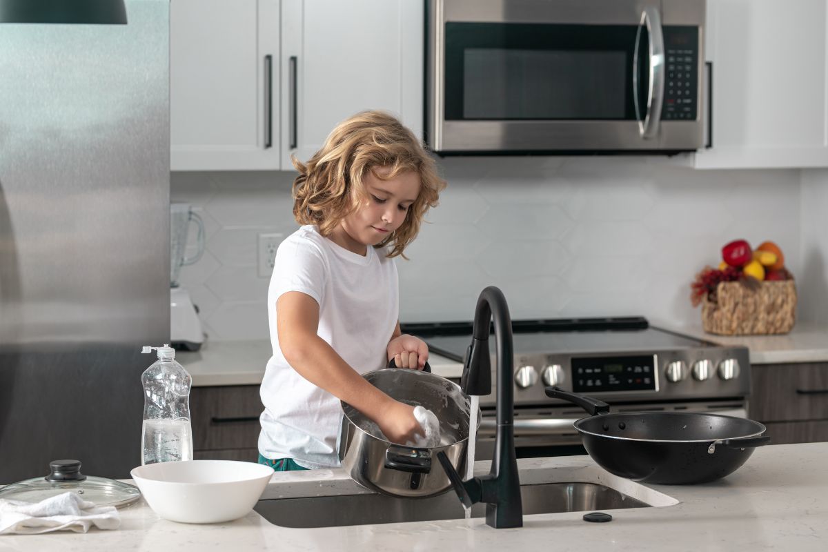 How to Get Your Kids Happily Involved in Cleaning House