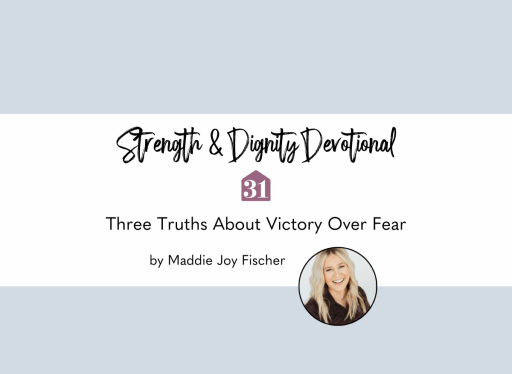 Step out of fear’s shadow and walk boldly in the authority of God’s love.