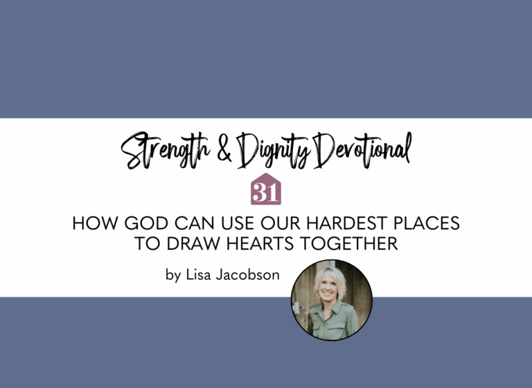 God’s grace transforms our vulnerabilities into bridges for friendship, revealing that shared struggles can create unexpected joy, connection, and kindness.