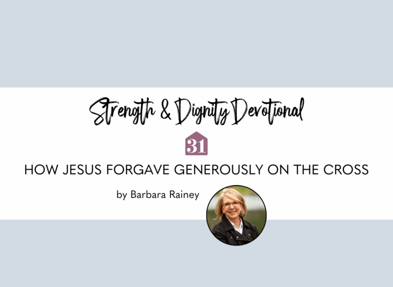 This devotional reflects on Jesus's generous forgiveness on the cross and challenges readers to extend the same grace to others without conditions.