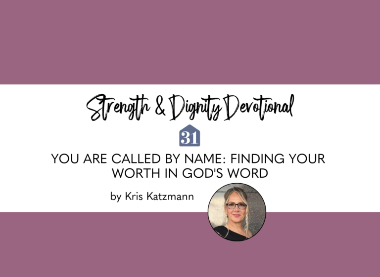 Called by name and loved by God — discover your worth in Christ when fear and doubt threaten your confidence and purpose.