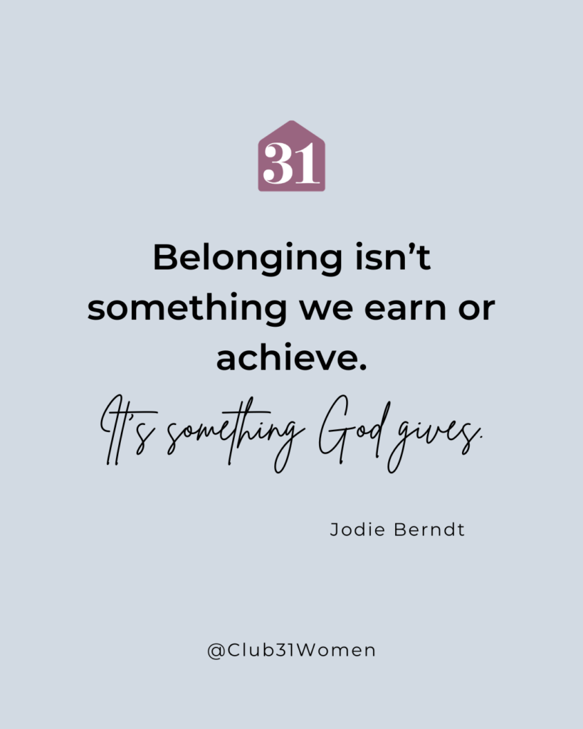 Discover how God's unconditional love means you're already chosen, not chasing belonging—rooted in Scripture, identity, and purpose.