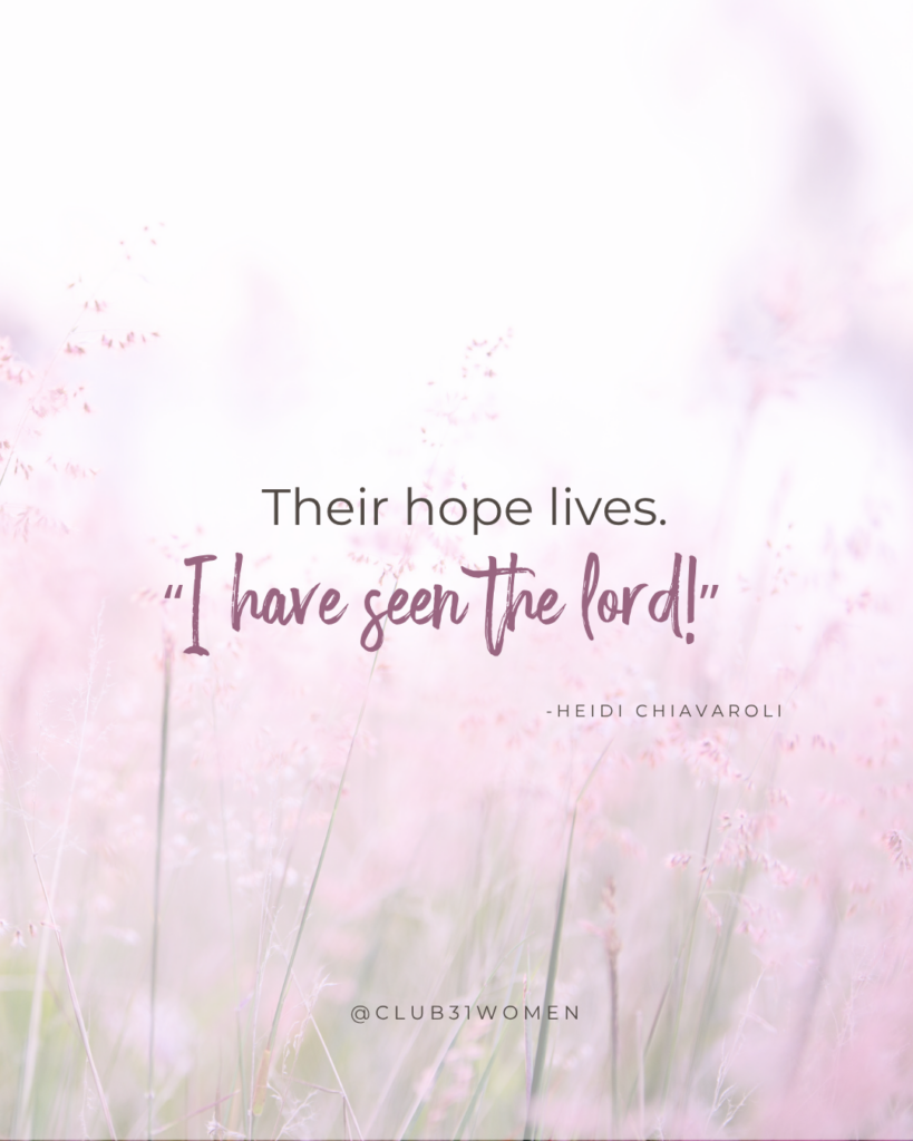 Explore Mary Magdalene's Easter story at the empty tomb and her encounter with the risen Jesus in this biblical devotional retelling.